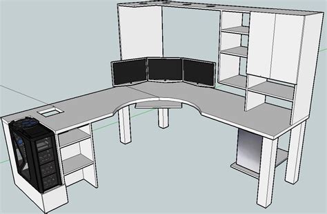 computer desk ideas, corner+computer+desk #desk (computer desk) Tags: Diy computer desk ...