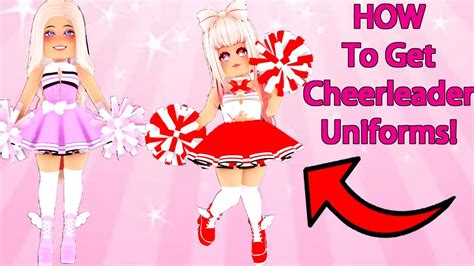 HOW To Get NEW Cheerleader Uniforms In Royale High Outfit Hacks Roblox - YouTube