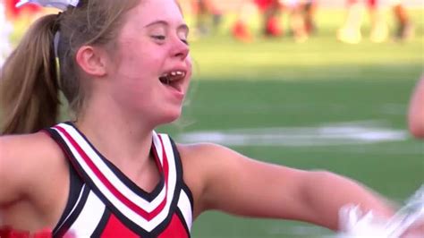 Cheerleader With Down Syndrome Is a Beacon of School Spirit for Her ...