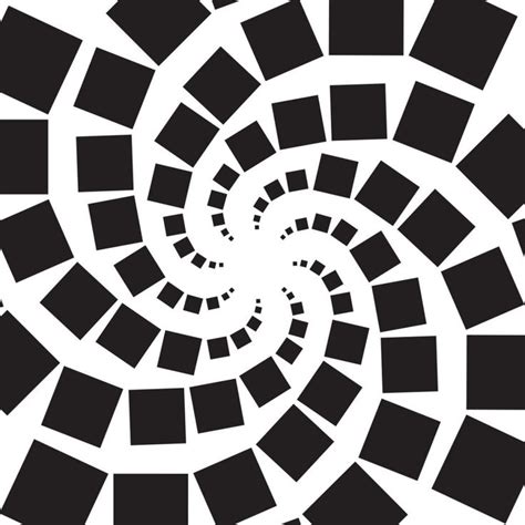 an abstract black and white pattern with squares in the shape of a ...