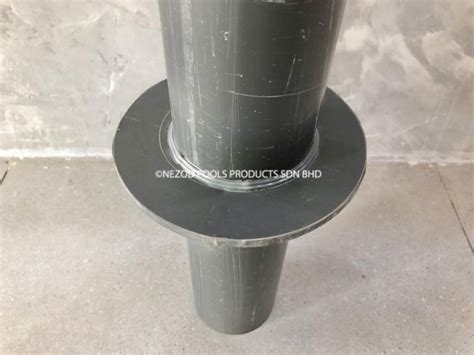 NZP 450MM LENGTH 3.0″ PVC PN12 PIPE SLEEVE WITH PUDDLE COLLAR. - Nezod Pools Products Sdn Bhd