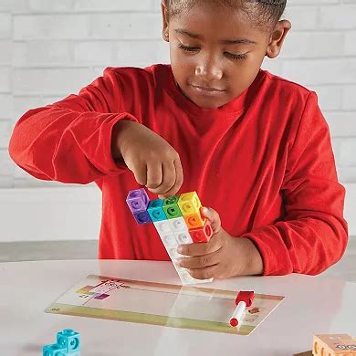 hand2mind Numberblocks 11–20 Activity Set with MathLink Cubes