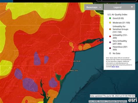 These Counties Have NJ's Worst Air Quality Thursday | Across New Jersey ...