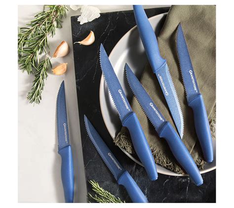 Granitestone 6-Piece Serrated Steak Knife Set - QVC.com