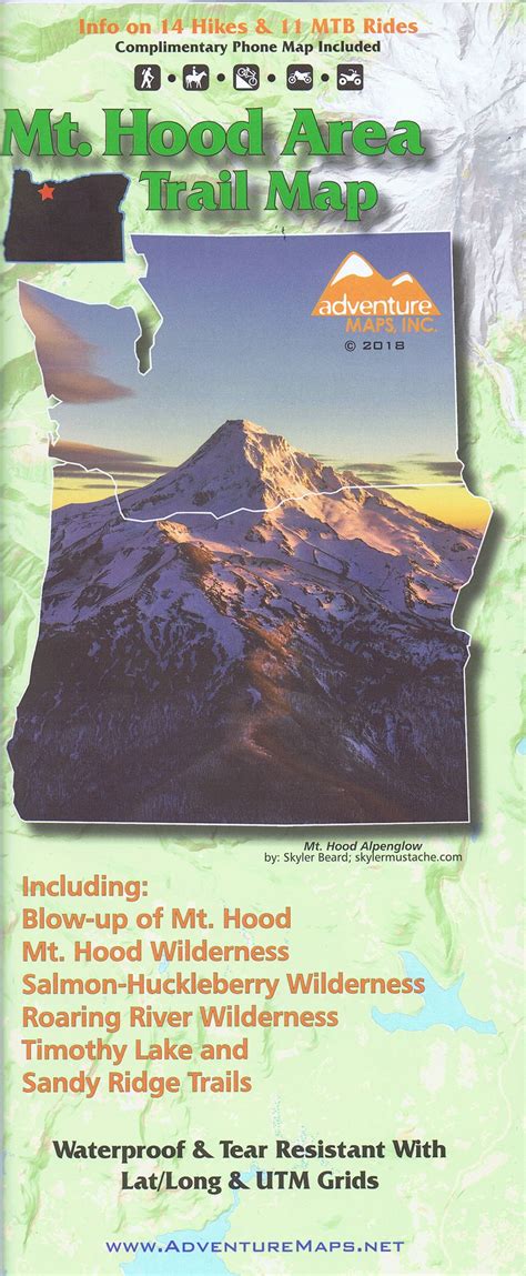 Mt. Hood Area Trail Map | Mount Hood Museum