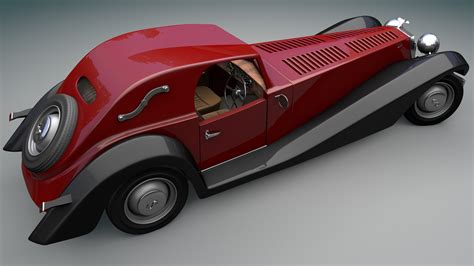 3D Cruella De Vils Car Model - TurboSquid 2031469