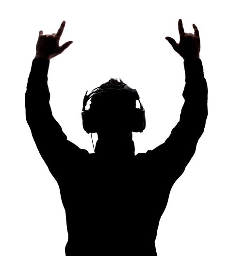 Disc jockey Stock photography Silhouette Royalty-free - silhouette png download - 3744*4172 ...