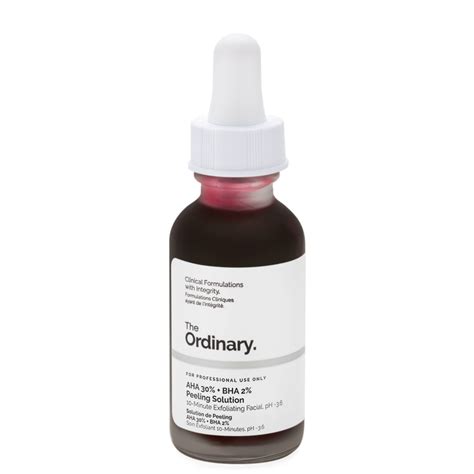 The Ordinary. AHA 30% + BHA 2% Peeling Solution | Beautylish