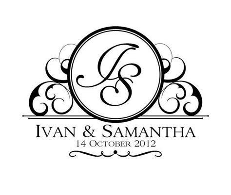 Custom Wedding Logo Design | Wedding invitations logo, Wedding logo design, Wedding logos