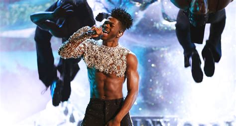 Lil Nas X grammy stage(1) | POP!