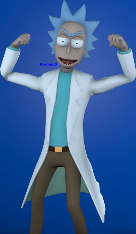 Fortnite (Battle Royale) - Rick Sanchez by Krsman30 on DeviantArt