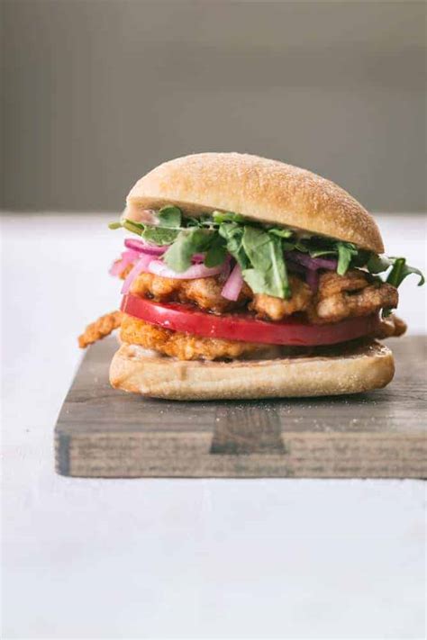 Crispy Chicken Cutlet Sandwich - Lena's Kitchen