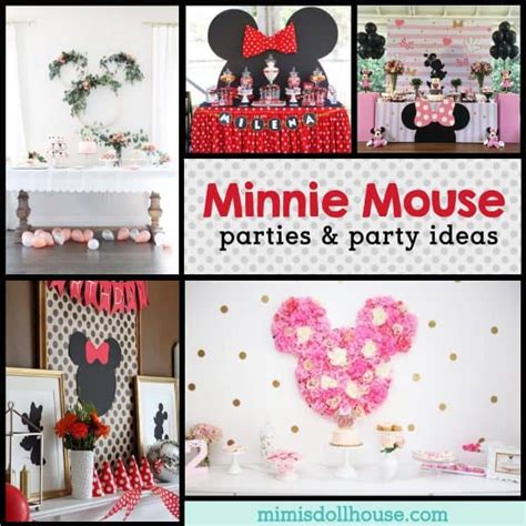 Minnie Mouse Birthday Party, Kara S Party Ideas Mickey Minnie Mouse ...