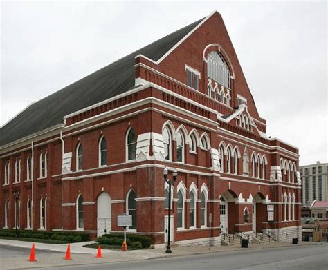 The Ryman Auditorium in Nashville, TN