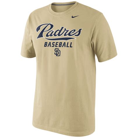 Nike Mens San Diego Padres Practice Tshirt in Gold for Men | Lyst