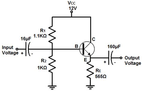 Voltage Follower Schematic Diagram - Circuit Diagram