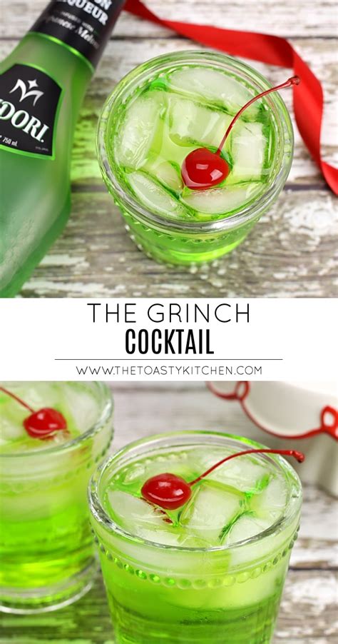 The Grinch Cocktail - The Toasty Kitchen