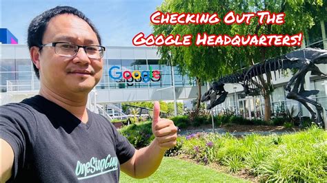 TOURING & WALKING AROUND THE GOOGLE HEADQUARTERS IN MOUNTAIN VIEW CA BAY AREA (First Time Here ...