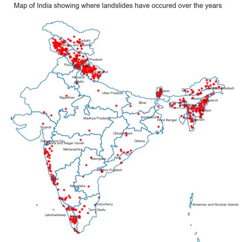 Plotting Data Visualisation on the Map of India using GeoPandas in Python | by Shankhanil ...