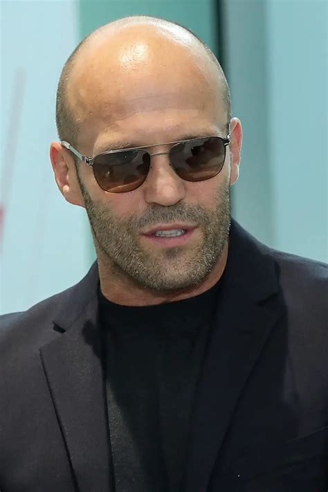 Jason Statham Iconic Balding Buzz Cut & Beard Style - Bald & Beards