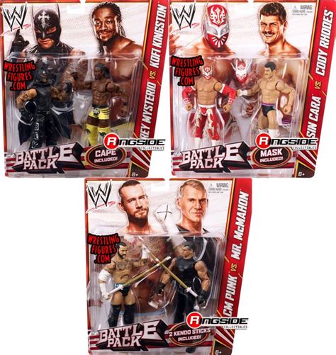 WWE Battle Packs 23 - Complete Set of 3 | Ringside Collectibles