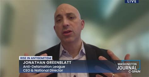 Jonathan Greenblatt on the Rise in Antisemitism | C-SPAN.org