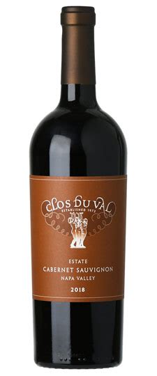 2018 Clos Du Val "Estate" Napa Valley Cabernet Sauvignon - SKU 1563502