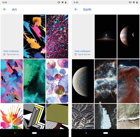 Google Wallpapers update refreshes Art, Earth and other collections