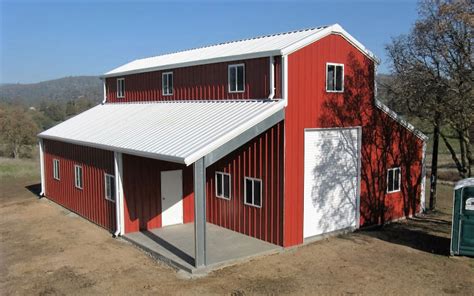 4 Amazing Metal Building Homes