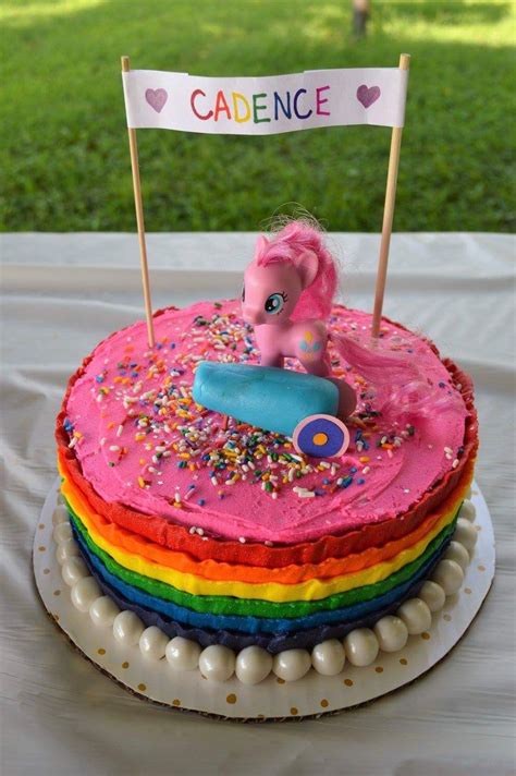 Pinkie Pie Party Cake | Pinkie pie party, Pie party, Pinkie pie cake