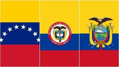 ¿Por qué la bandera de Ecuador, Venezuela y Colombia se parecen ...