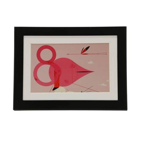 Charley Harper Offset Lithograph "Flamingo" : EBTH