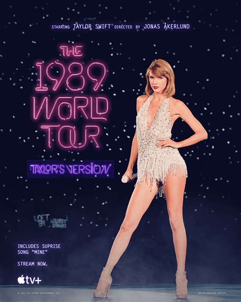 Taylor Swift 1989 Tour TV by KallumLavigne on DeviantArt