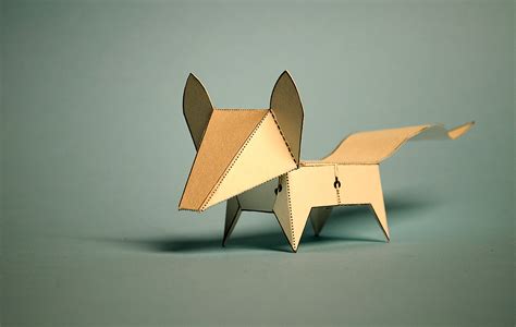 Glueless Paper Animals (JUST FOLD) :: Behance