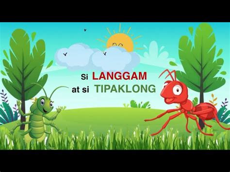 Si Langgam at si Tipaklong | Kwentong Pang Bata | Filipino Children story ️ Latest 2022