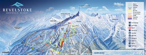 Revelstoke Mountain Resort Trail Map • Piste Map • Panoramic Mountain Map