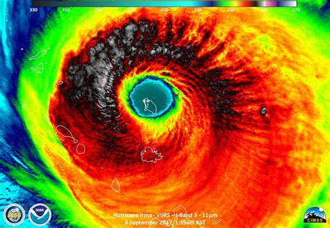 See Hurricane Irma's Massive Eye Engulf an Island | Live Science