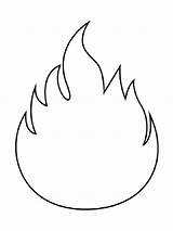 Fire Coloring Pages Download And Print sketch template