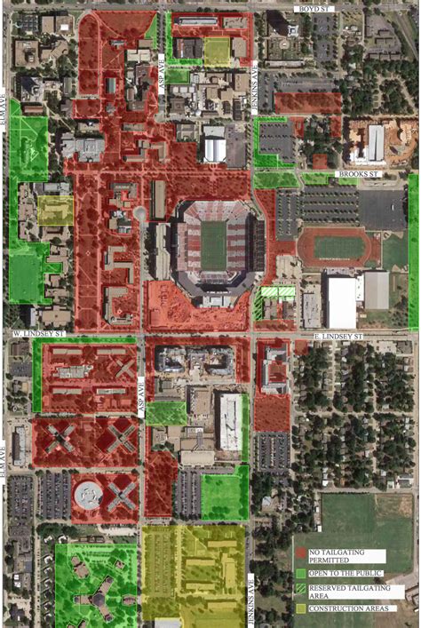 Oklahoma University Campus Map