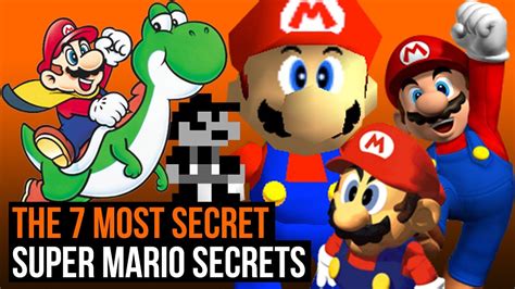 The 7 most secret Super Mario secrets - YouTube