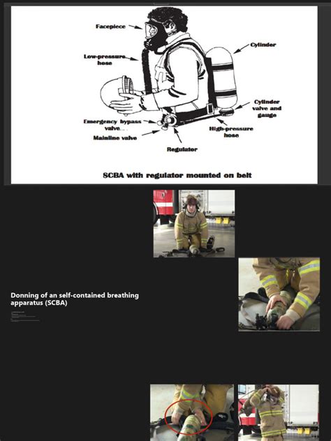 Donning of An Self Contained Breathing Apparatus SCBA | PDF