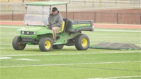 FieldTurf Maintenance Video - Sweeping - YouTube