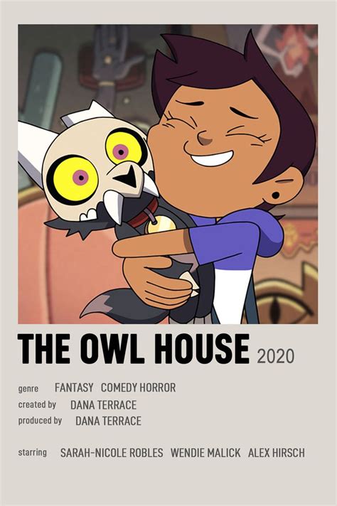 toh the owl house aesthetic movie minimal polaroid poster in 2023 | Owl ...