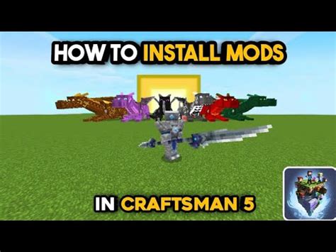 How to Install Mods in CRAFTSMAN 5? 🤫 | How to add Mods in CRAFTSMAN 5 ...