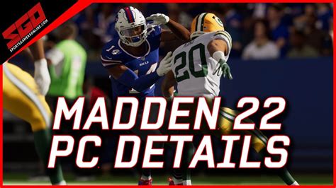 Madden NFL 22 PC Details! - YouTube