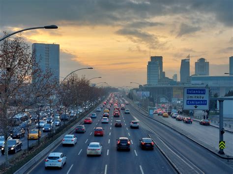 Aerial View of the Cars on the Highway · Free Stock Photo