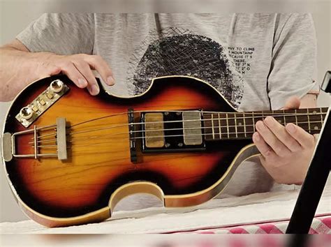 How Beatles's Paul McCartney found his treasured bass guitar after more than 50 years - The ...