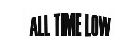 All Time Low Logo Font