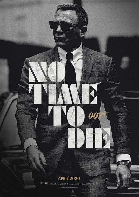 No Time To Die - Alternative Teaser Poster - PosterSpy | James bond ...