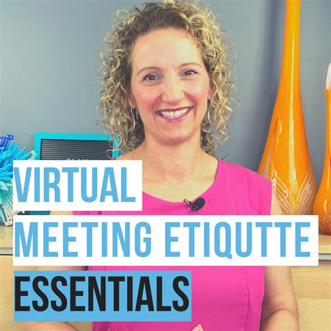 Virtual Meeting Etiquette - CornerStone Dynamics